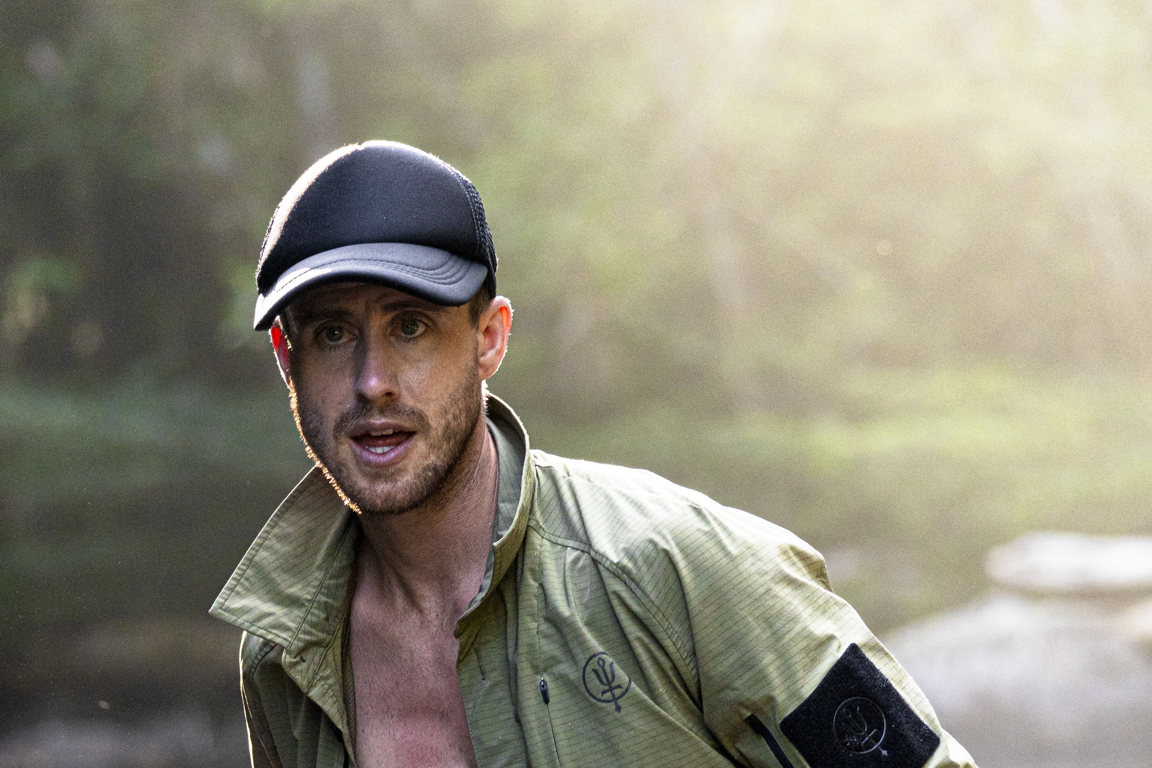 Ash Dykes, the British explorer attempting to travel the full length of one of the longest rivers in the world (PR Hunter/PA)