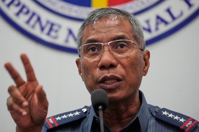 Philippines-Police Chief Sacked