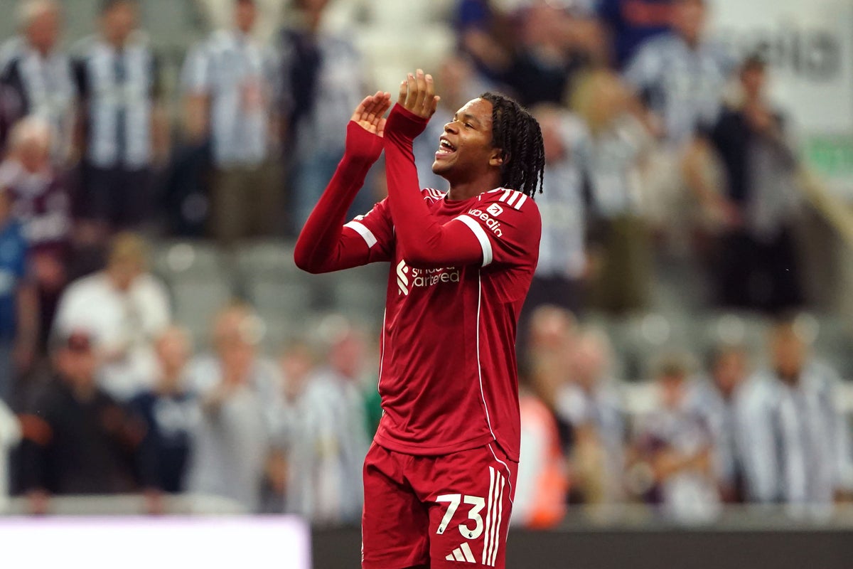 Rio Ngumoha not getting ‘carried away with all the noise’ over Liverpool winner