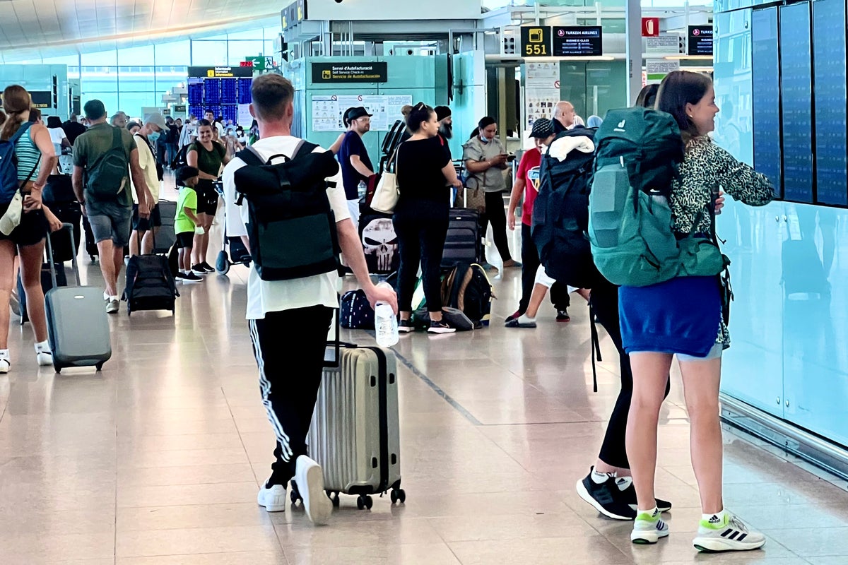 British holidaymakers abroad splurge more than double what foreign tourists spend in the UK