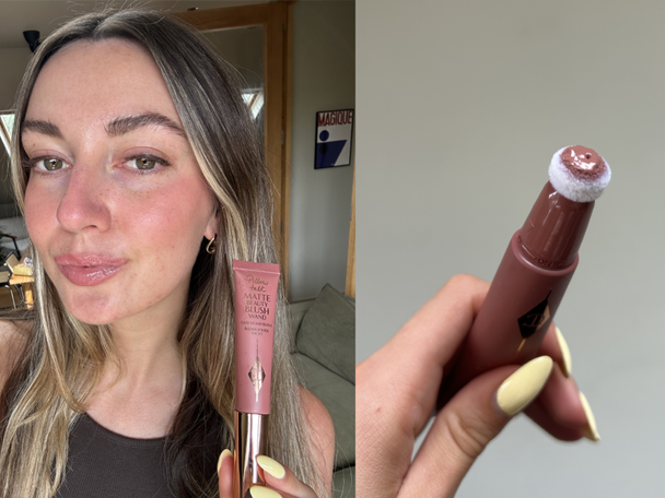 indybest best liquid blush review Charlotte Tilbury beauty light wand