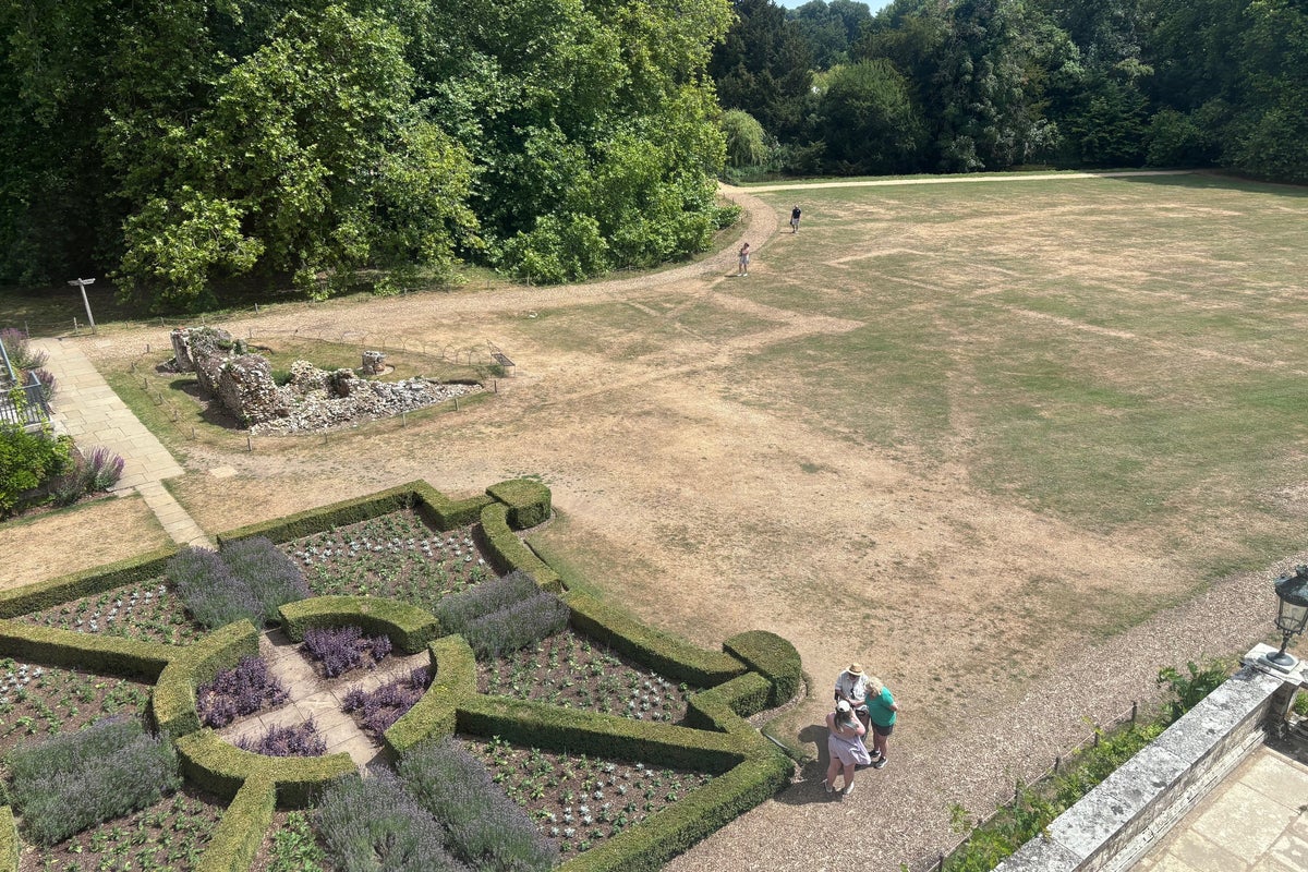 Dry weather exposes archaeological secrets at National Trust monasteries