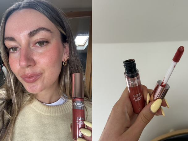 indybest best liquid blush review Loreal lumi le liquid blush