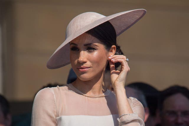 Meghan has spoken of feeling restricted in what she wore as a working royal (Dominic Lipinski/PA)