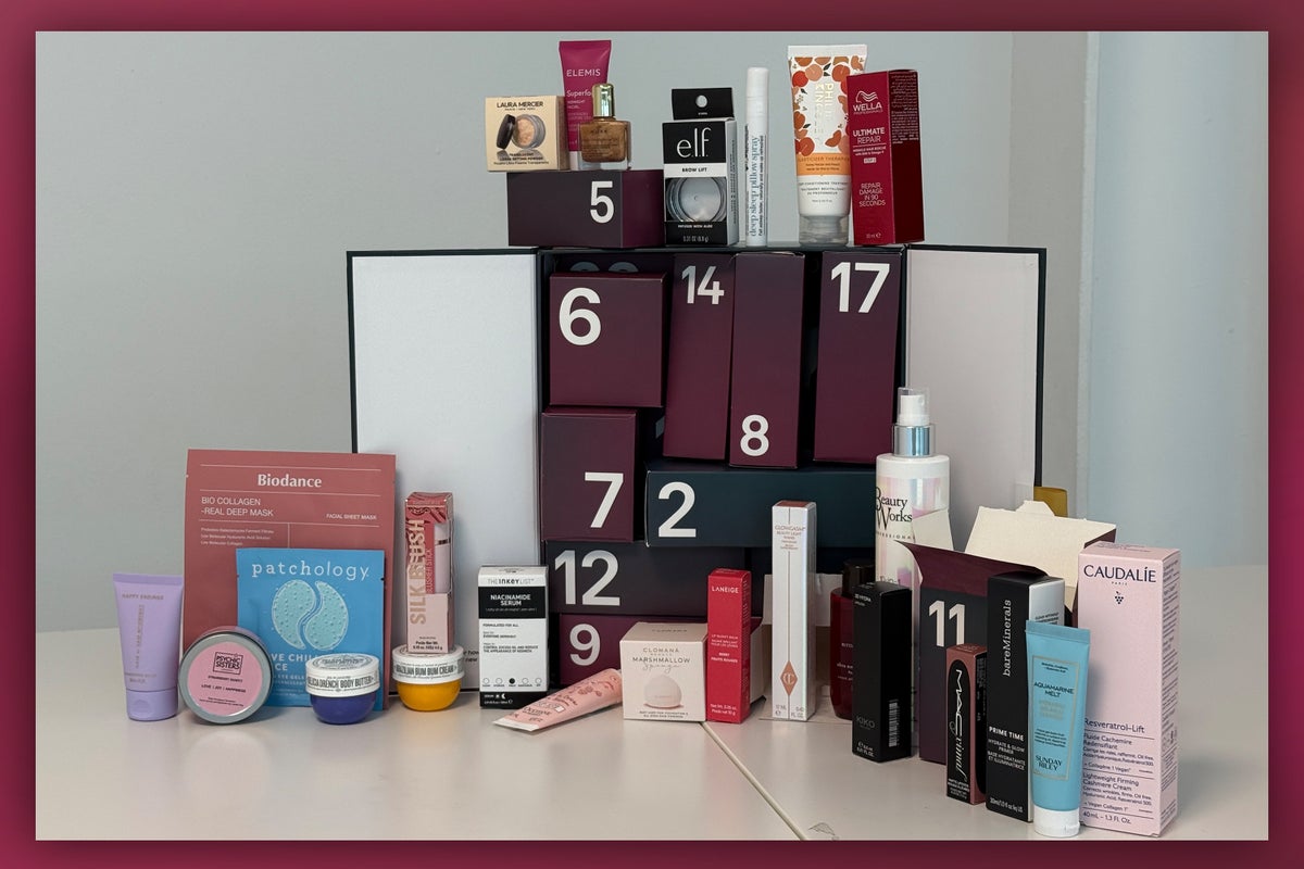 I emptied the contents of Asos’ face + body advent calendar 2025 – here’s my review