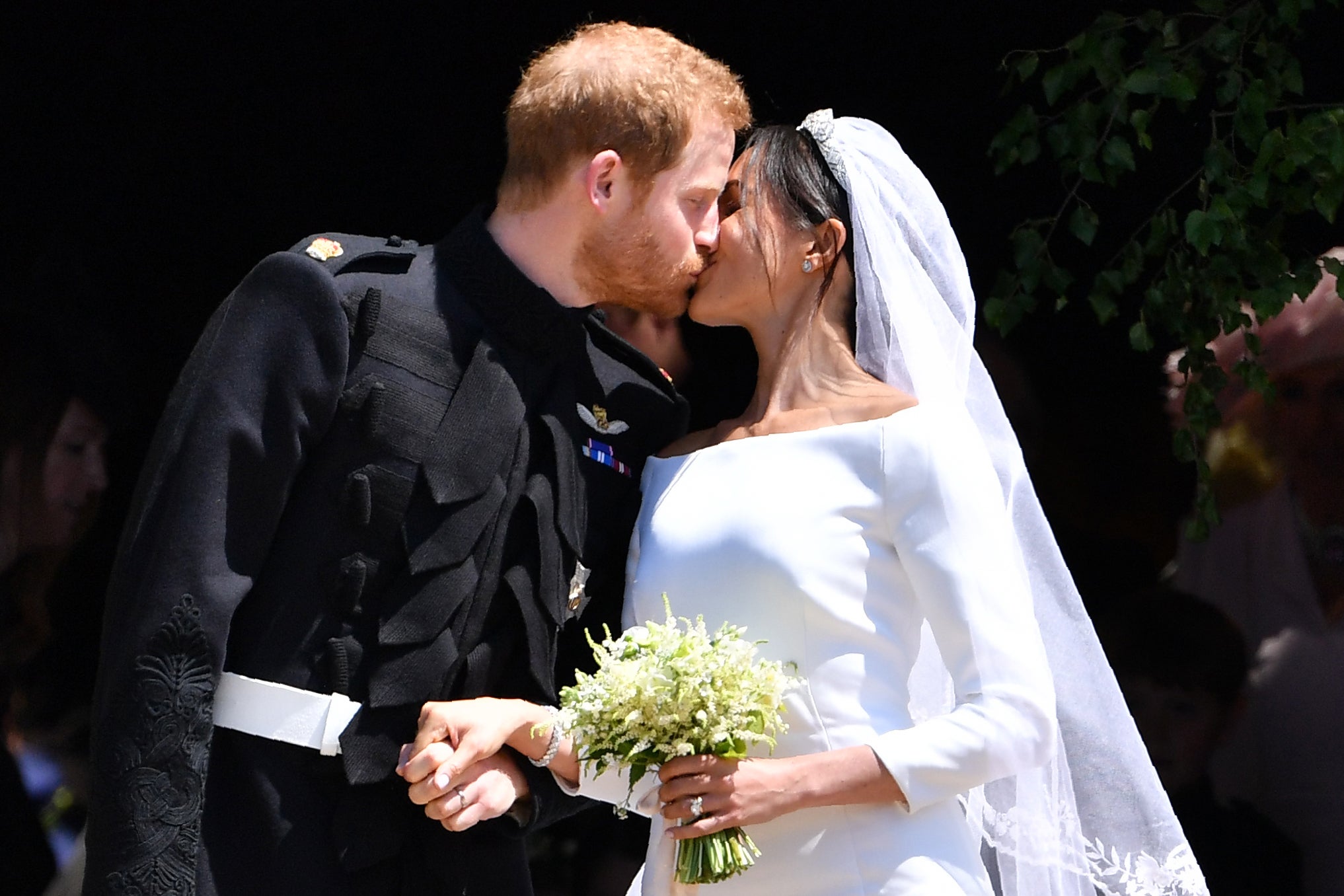 The couple married at Windsor Castle in 2018 (PA)