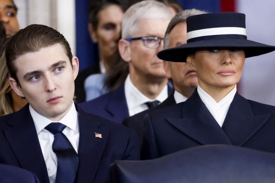 Barron Trump, 19, lived at Trump Tower in Midtown Manhattan during his first year at NYU