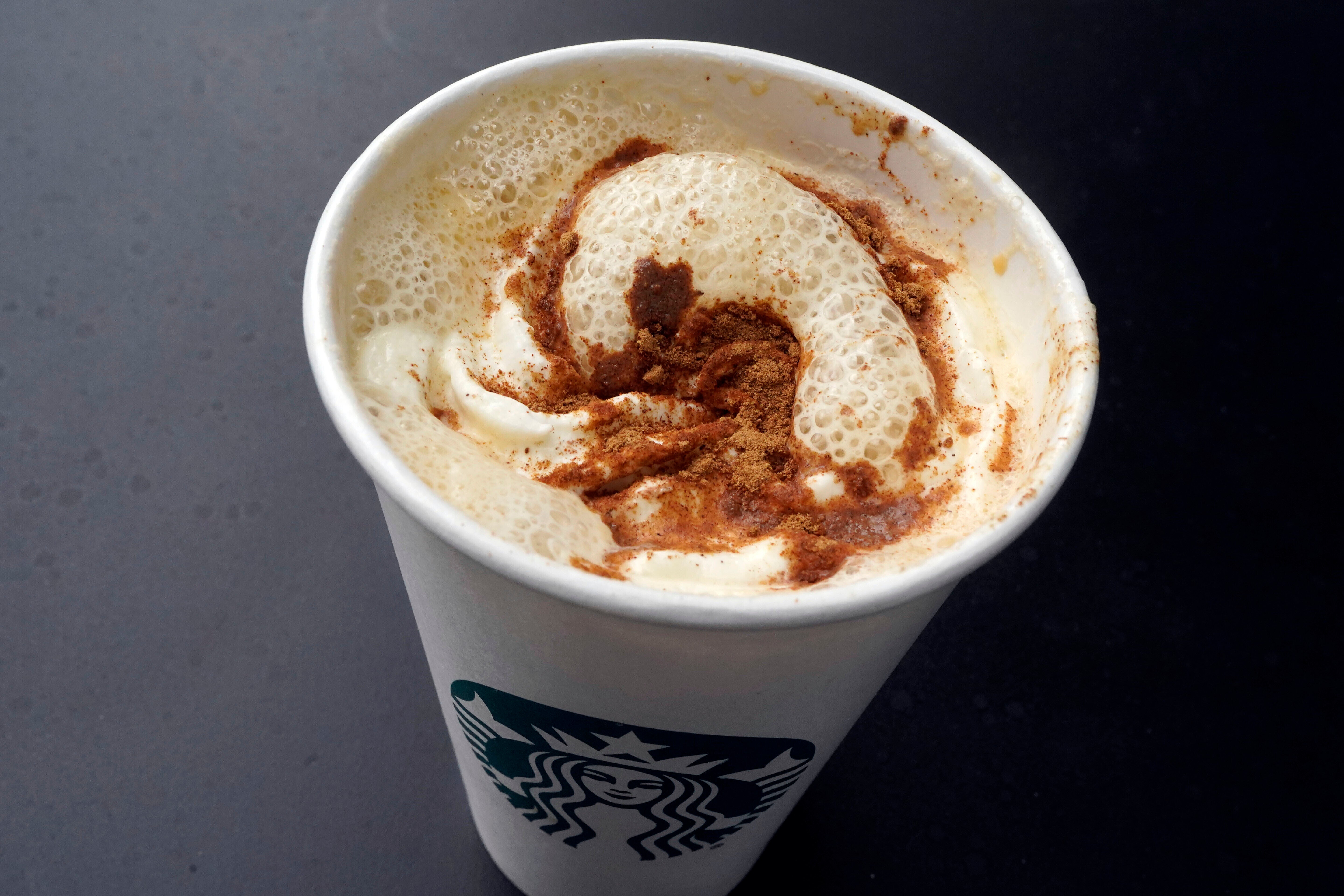 STARBUCKS-PUMPKIN SPICE LATTE