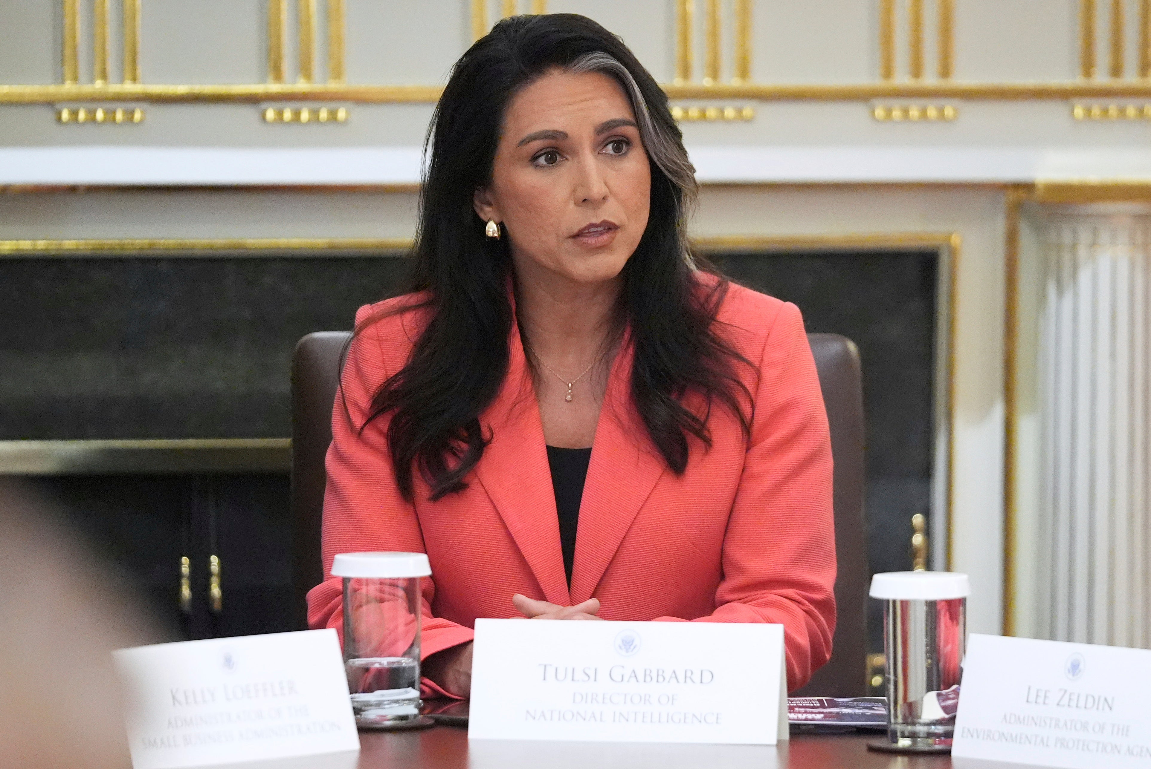 Tulsi Gabbard has appeared reluctant to back war with Iran, even within the Trump administration