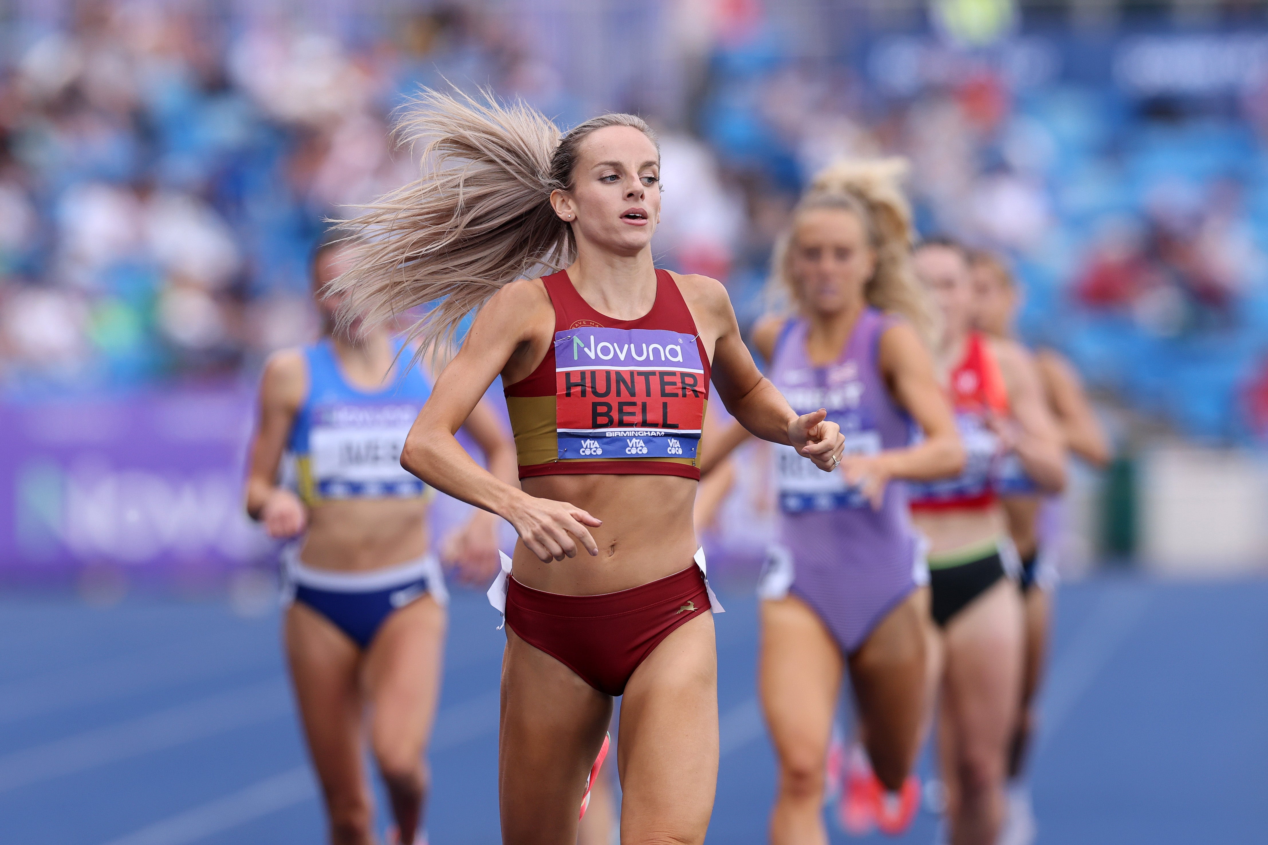 Hunter Bell selecionou para competir apenas nos 800m após um terceiro lugar no evento de 2025 AthleTissima em Lausanne