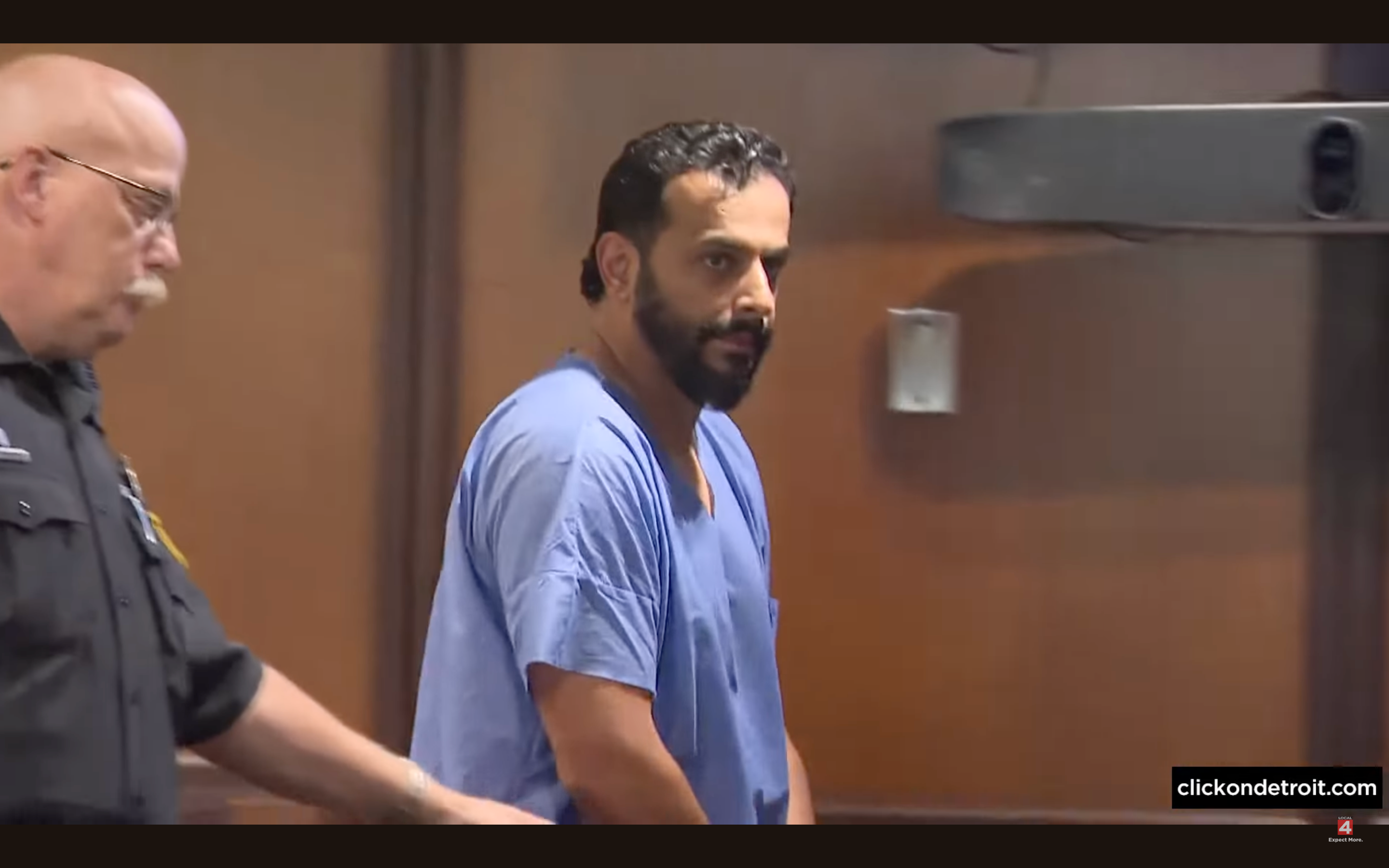 Murtadha Alizairij was arraigned and charged this week after allegedly hitting someone with his SUV an incident that police say seems 'intentional'