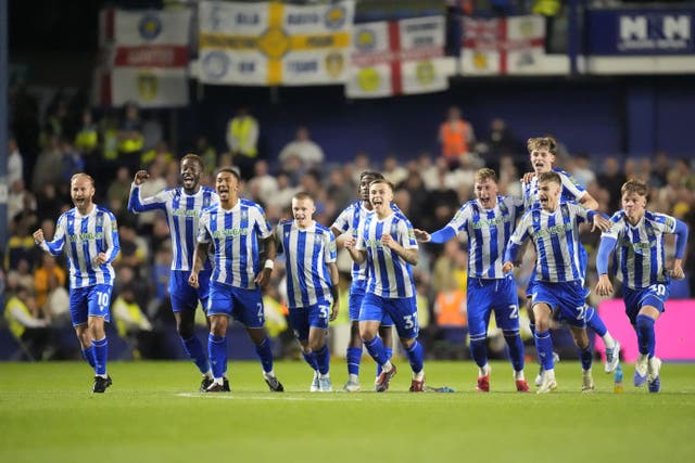Sheffield Wednesday beat Leeds on penalties (Danny Lawson/PA)