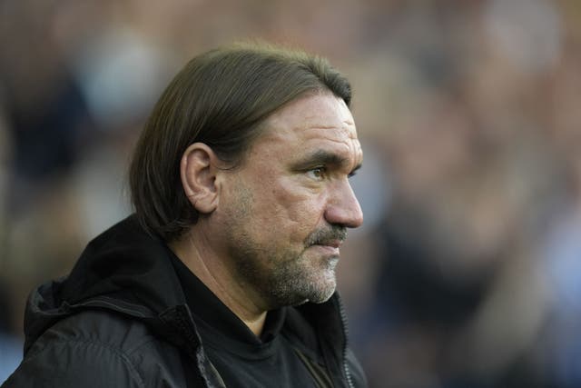Daniel Farke’s Leeds were knocked out of the cup by Sheffield Wednesday (Danny Lawson/PA)