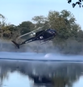 Helicopter crashes into lake while collecting water to battle French wildfires
