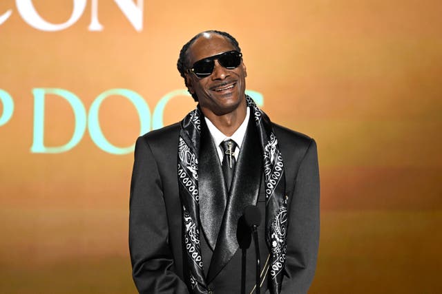 <p>Snoop Dogg at the 2025 BET Awards in June 2025</p>