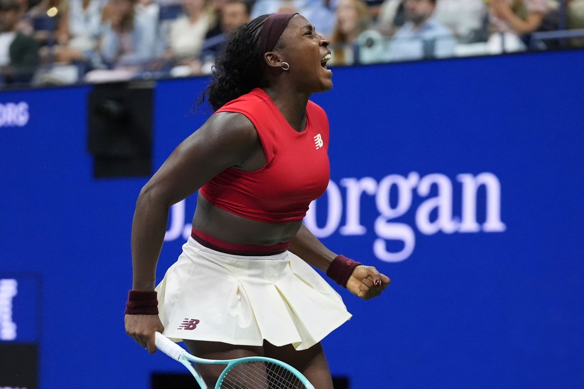 Coco Gauff scrapes through to US Open second round