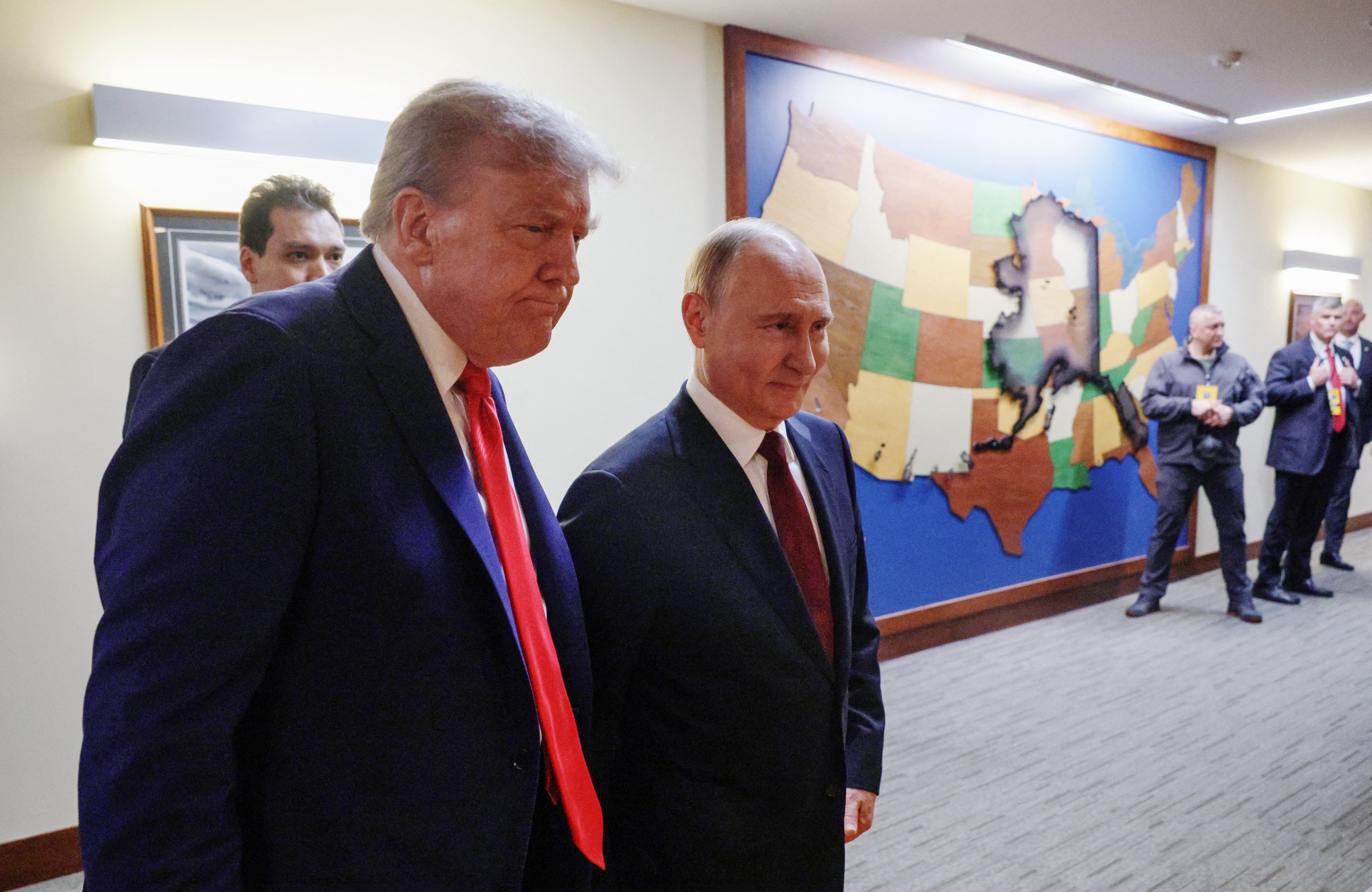 President Trump walked away from his Alaska summit with Vladimir Putin without a deal to end the war