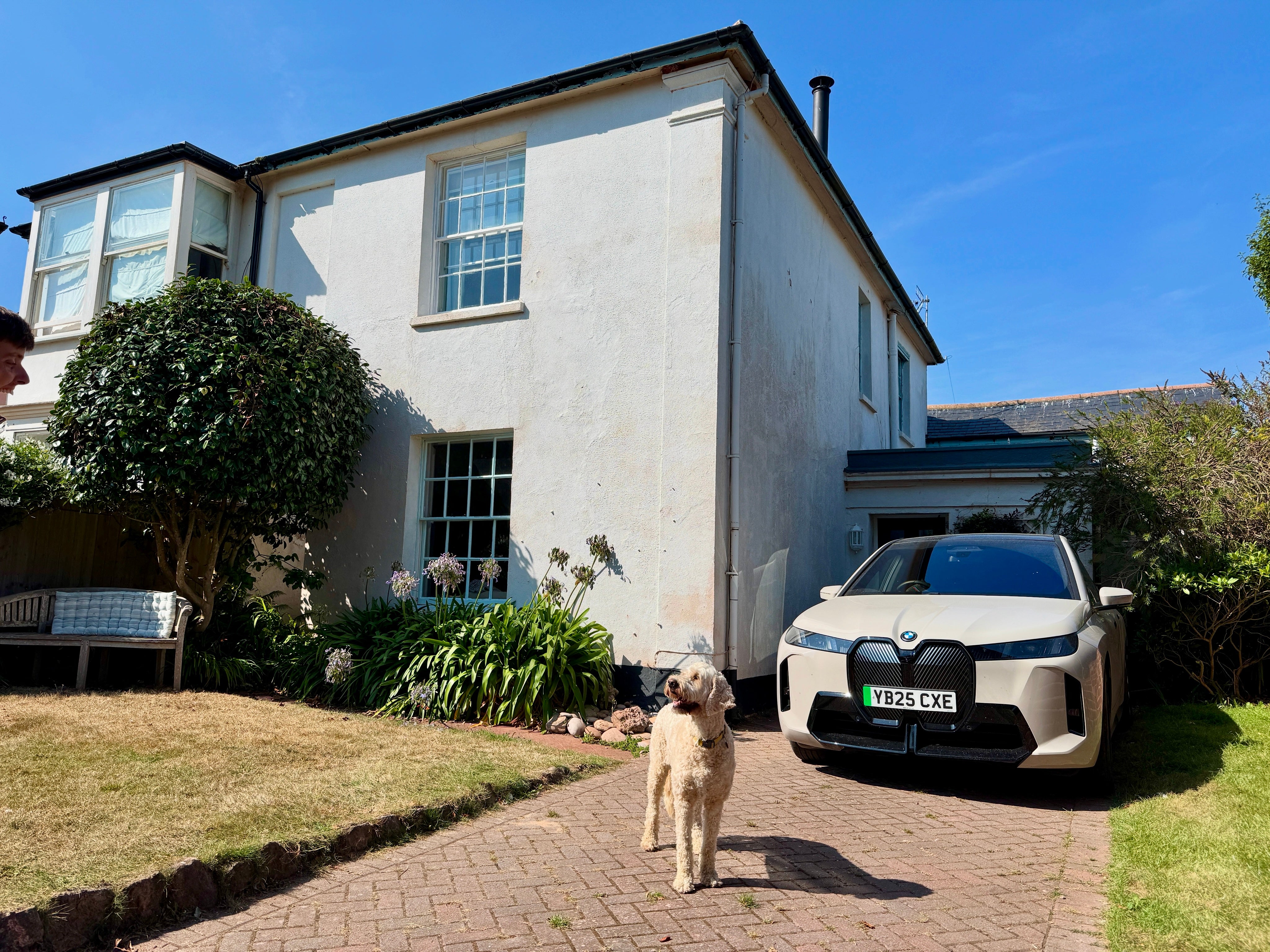 My BMW iX proved to be the perfect companion for a family trip down to Devon