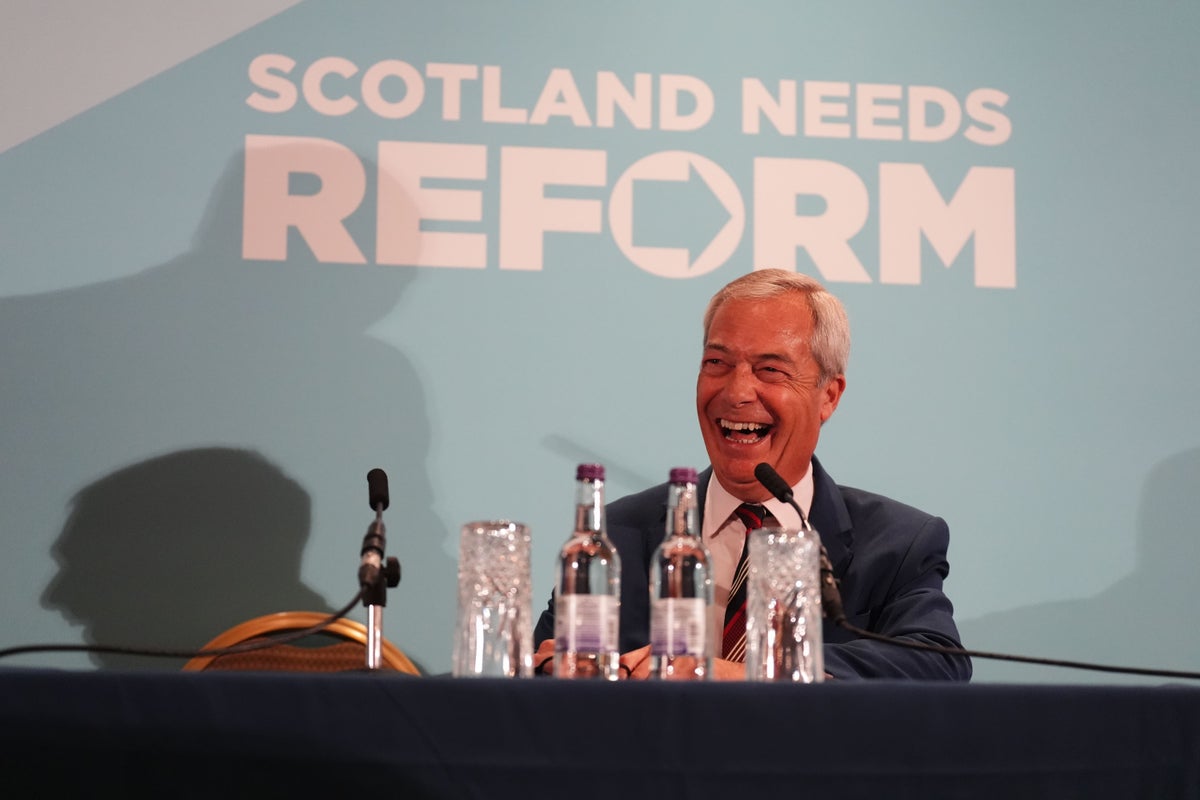 Scottish Tory defects to Reform UK and becomes second MSP to join Nigel Farage’s party