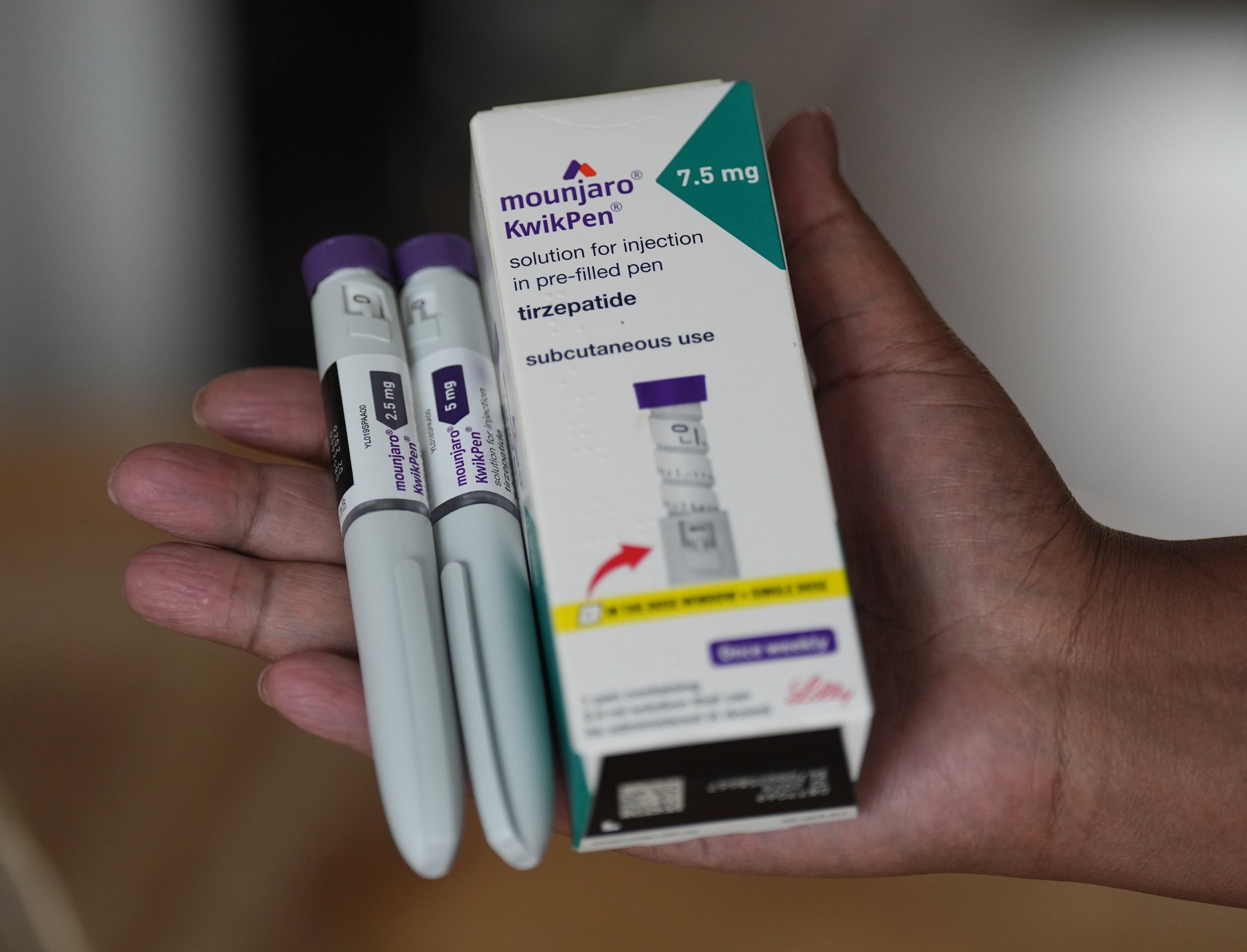 Mounjaro's users start at a weekly dose of 2.5mg as part of the weight loss plan, before the mounjaro moves up to high doses.