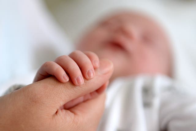 Most local areas in England and Wales saw a drop in fertility rates in 2024 (Andrew Matthews/PA)
