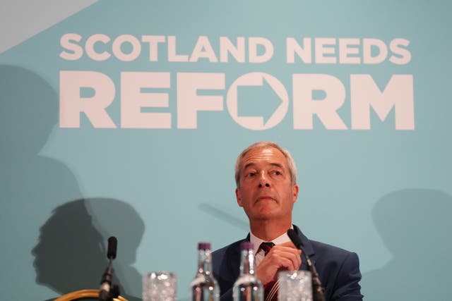 <p>Nigel Farage is the leader and founder of Reform UK</p>