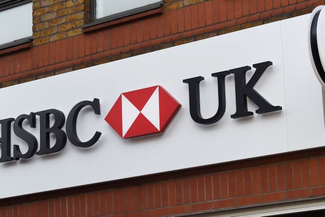 HSBC has reported issues for customers trying to use its app and online banking (Charlotte Ball/PA)
