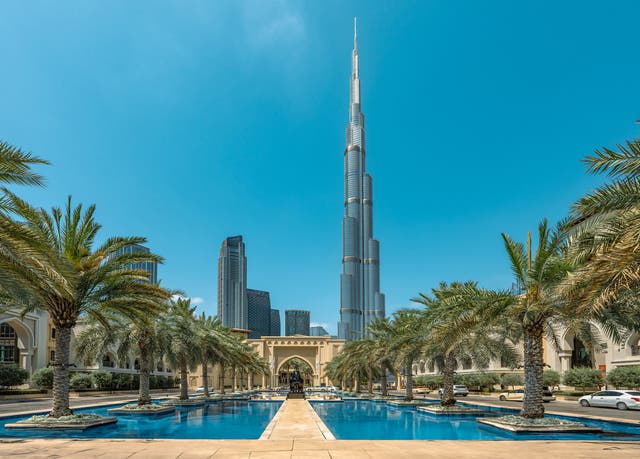 <p>Dubai’s Burj Khalifa is the highest building in the world</p>