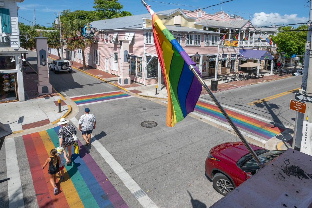 Florida cities race to save rainbow crosswalks as the state's deadlines for removal loom