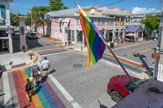 Florida cities race to save rainbow crosswalks as the state's deadlines for removal loom