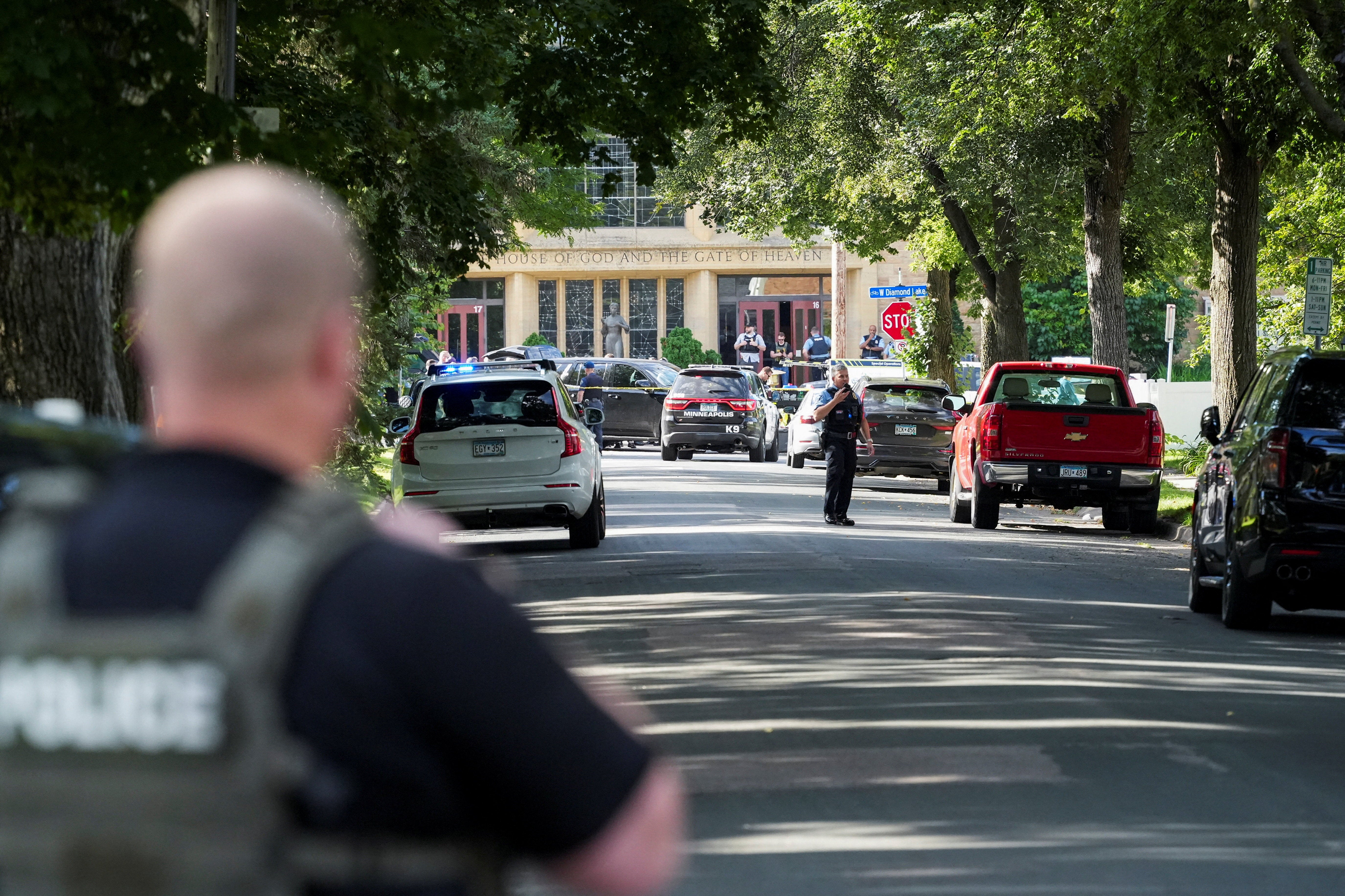 Five children are reportedly being treated at a local hospital after gunfire erupted during the first week of school