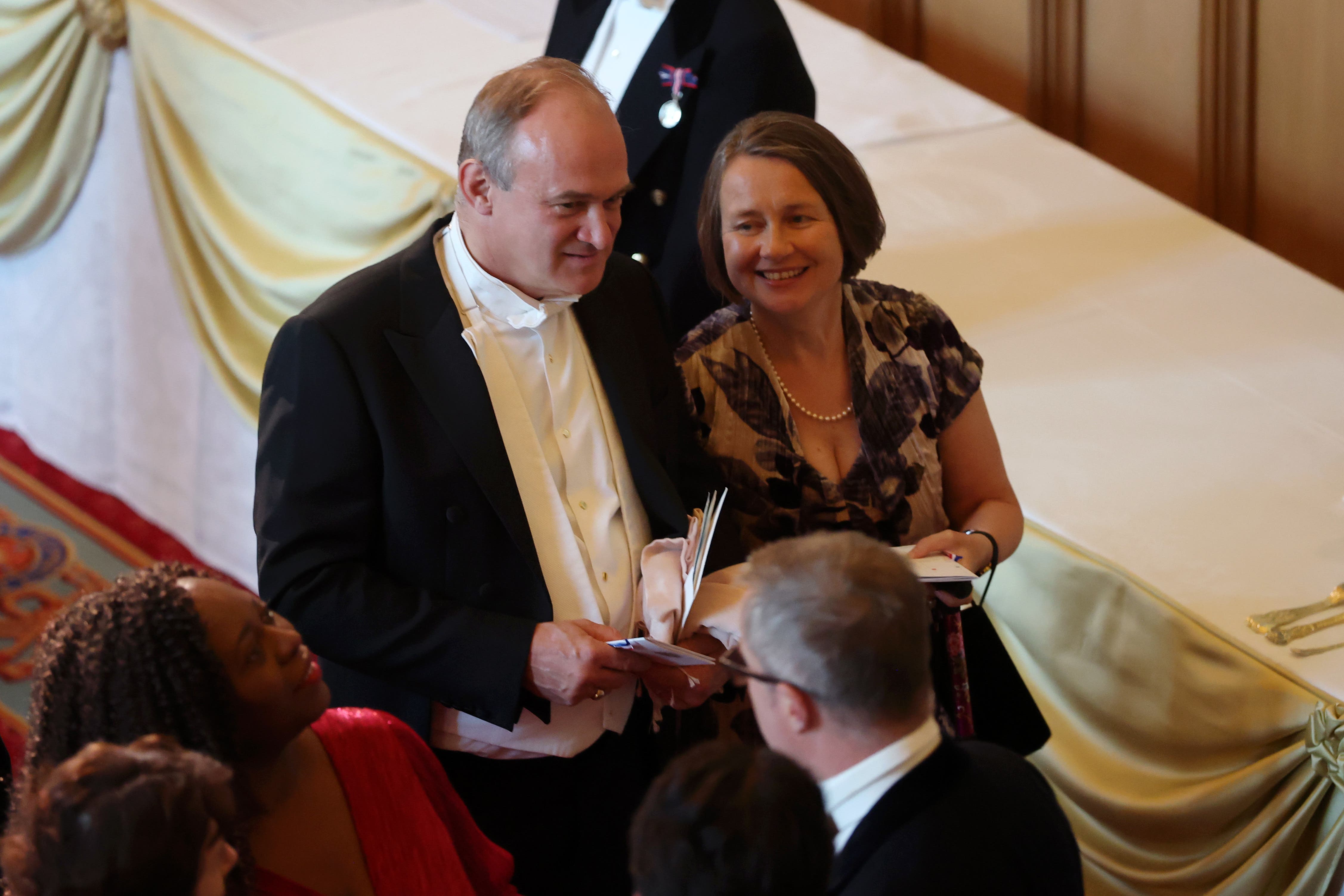 Sir Ed Davey to boycott Trump state banquet in Gaza protest