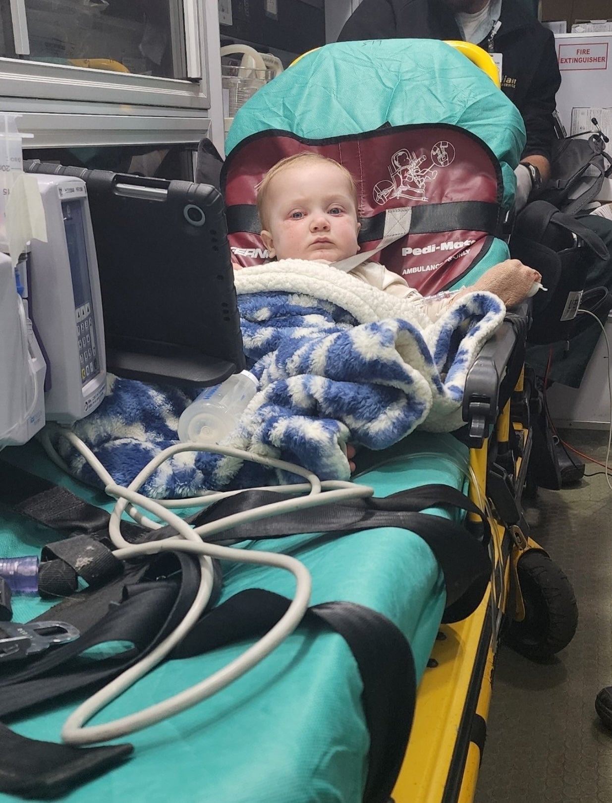 Myles’s Medicaid coverage was revoked in mid-July but reinstated a couple of weeks later after Hannah knocked on every door to get it back.