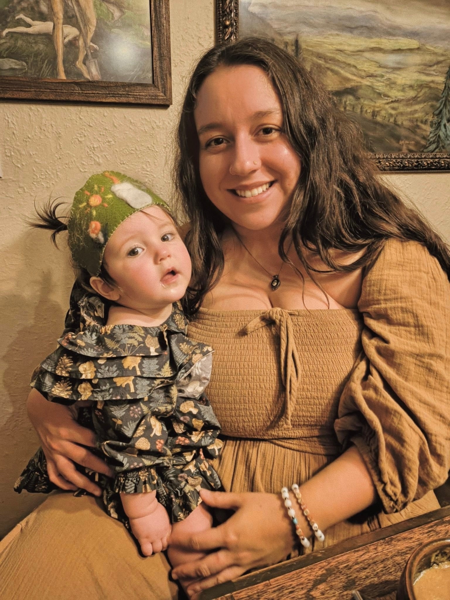 Marissa is a full-time mom and caregiver to Lavender and her older brother .