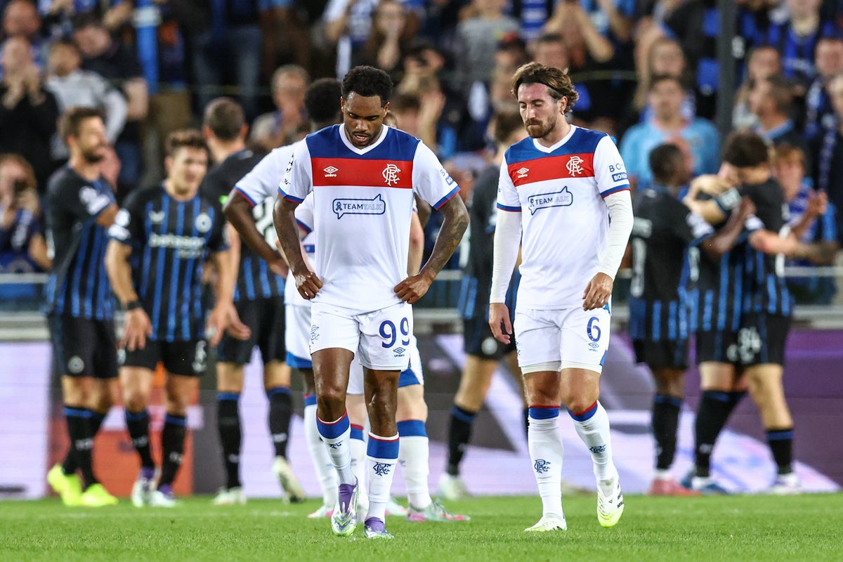 Abysmal Rangers hit for six as Scots crash out of Champions League