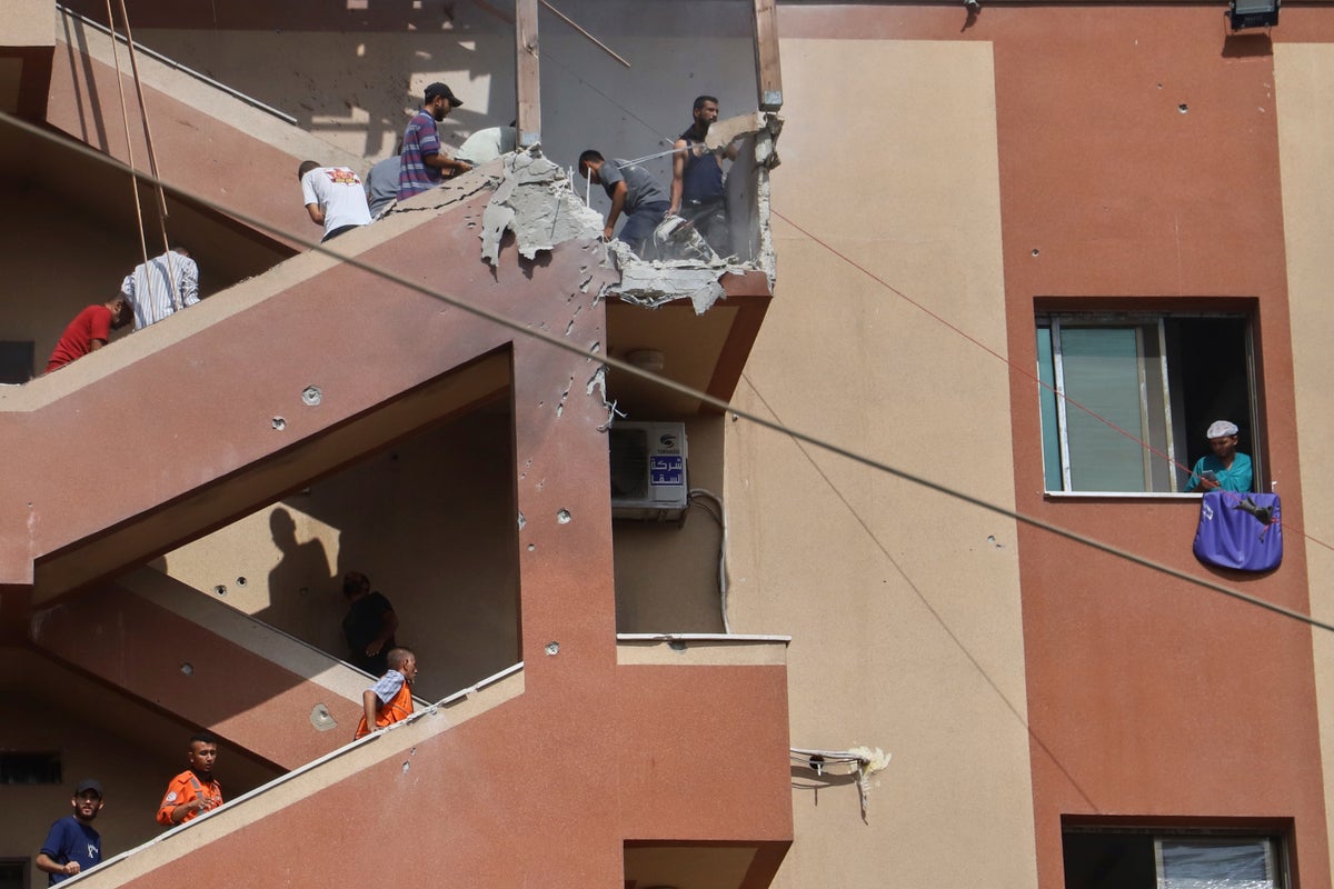 Journalist's final images show the Gaza hospital stairwell where she was killed by an Israeli strike
