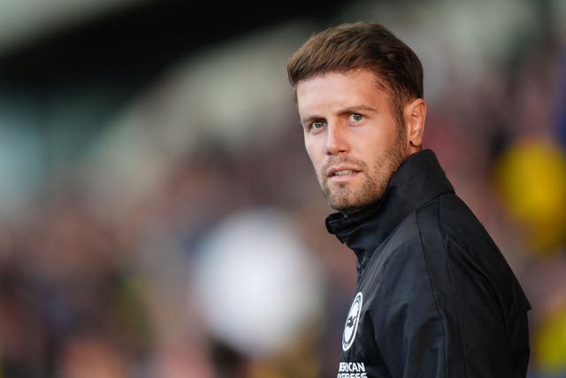 Brighton boss Fabian Hurzeler enjoyed his trip to Oxford (David Davies/PA)