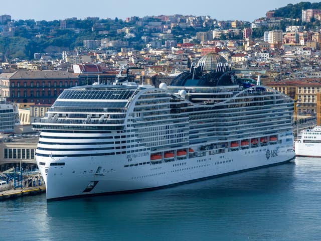 <p>More than 6,500 passengers were on board the seven-night Mediterranean cruise</p>