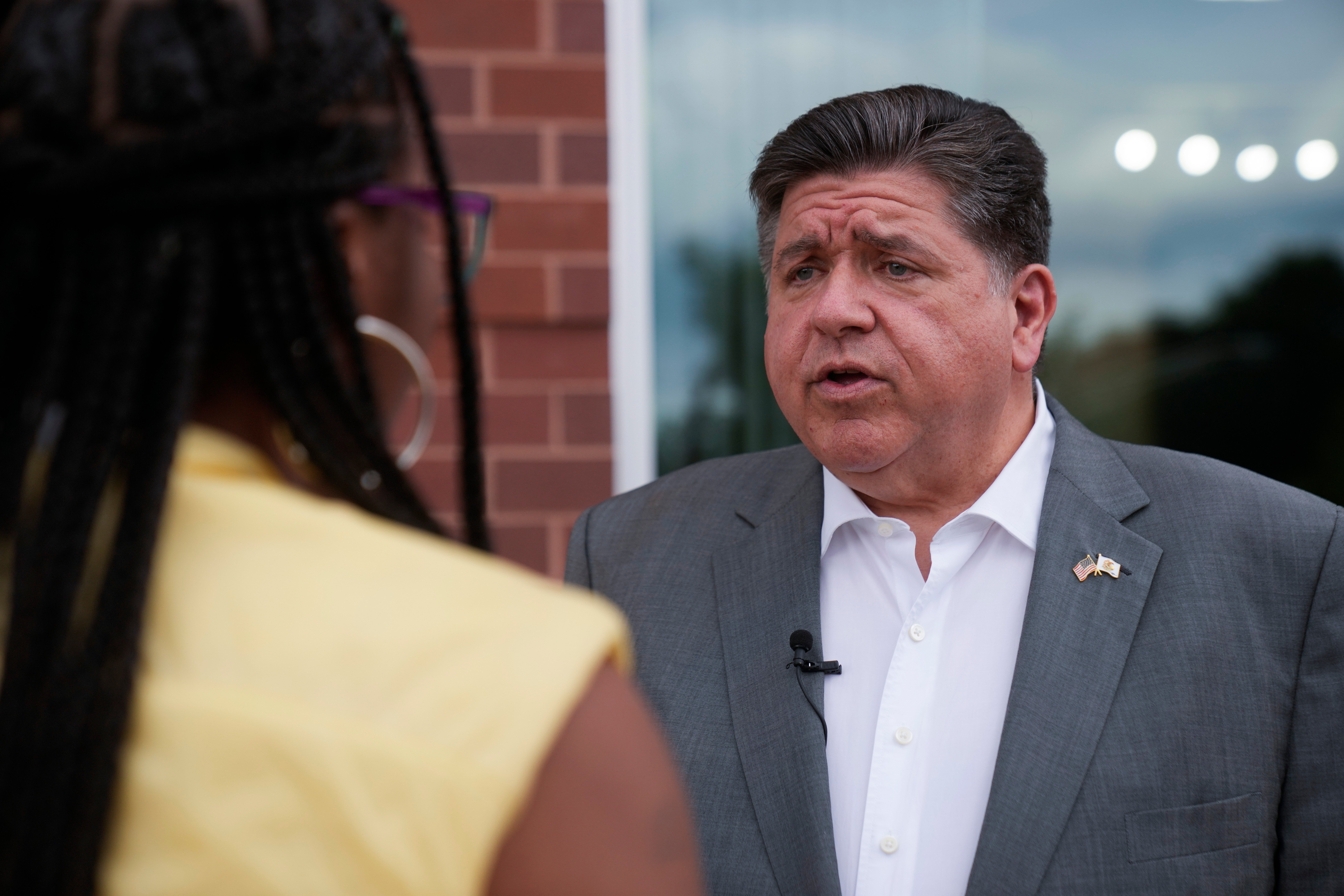 Trump Pritzker Chicago