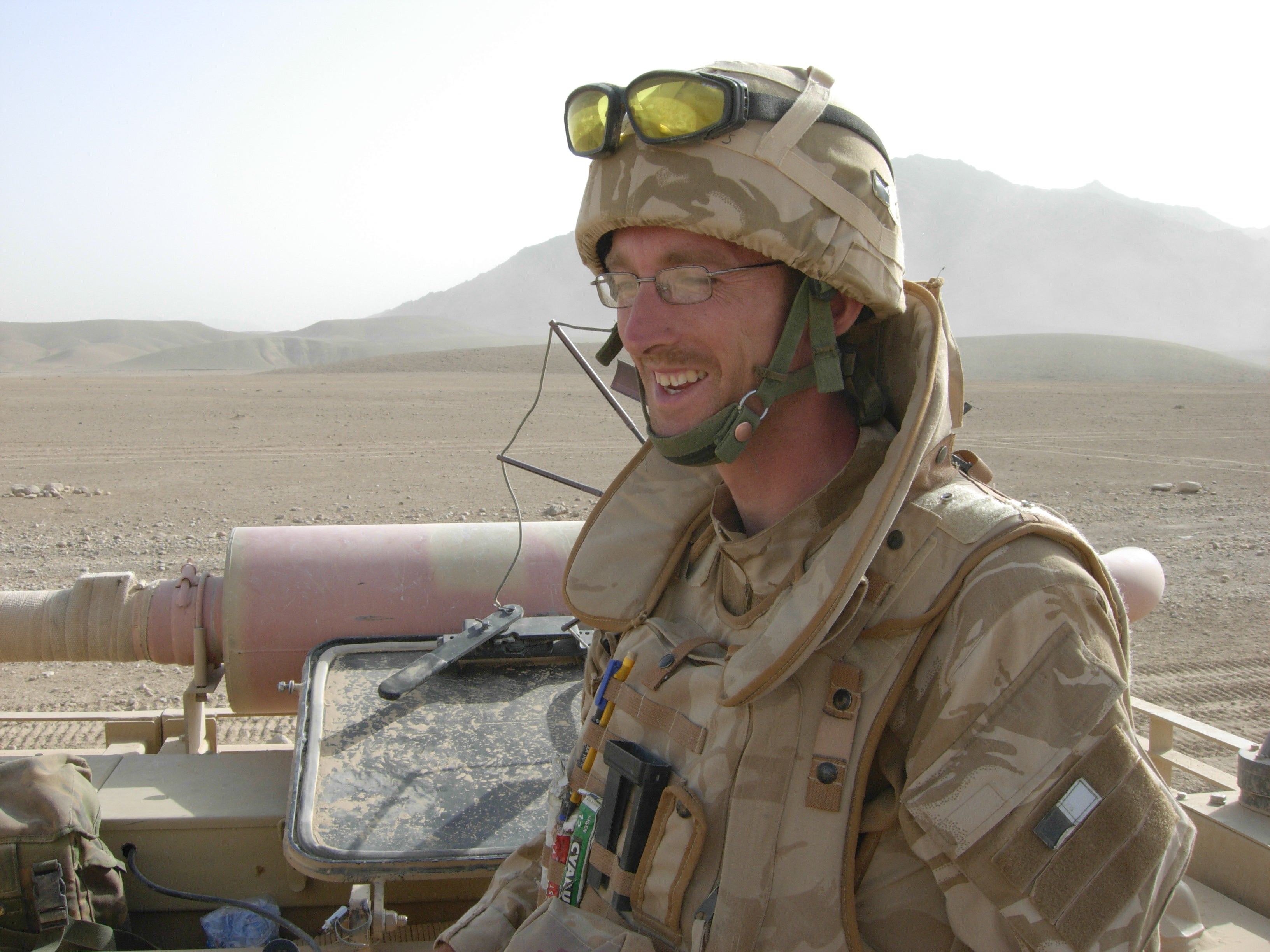 Clive Phillips joined the army in his mid-20s