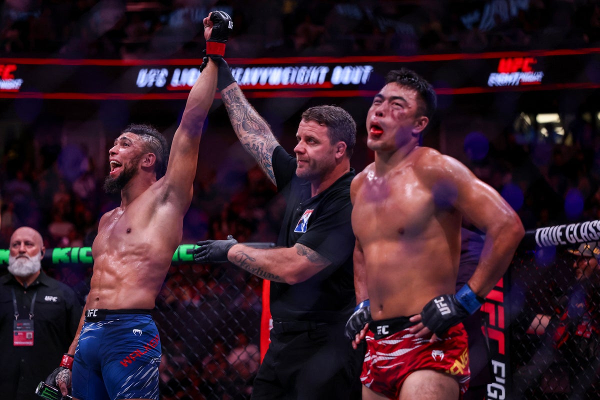 Johnny Walker denies ‘fake’ glove touch after upset over Zhang Mingyang at UFC Shanghai