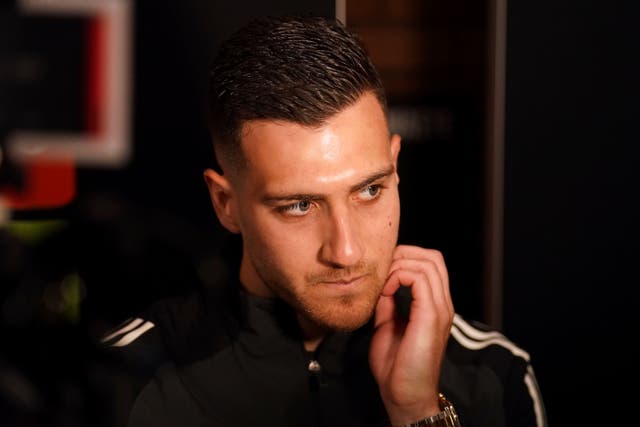 Diogo Dalot knows Manchester United’s players let themselves down (Martin Rickett/PA)
