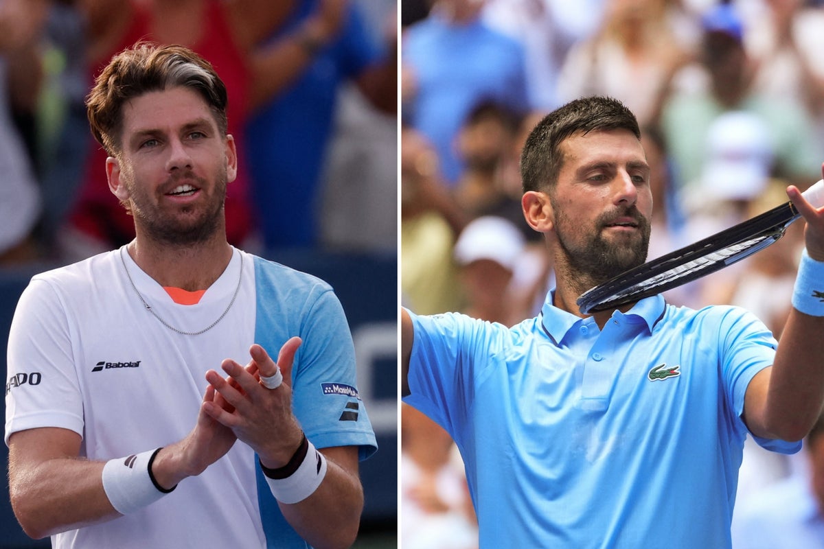 Cameron Norrie v Novak Djokovic start time: When is US Open match?