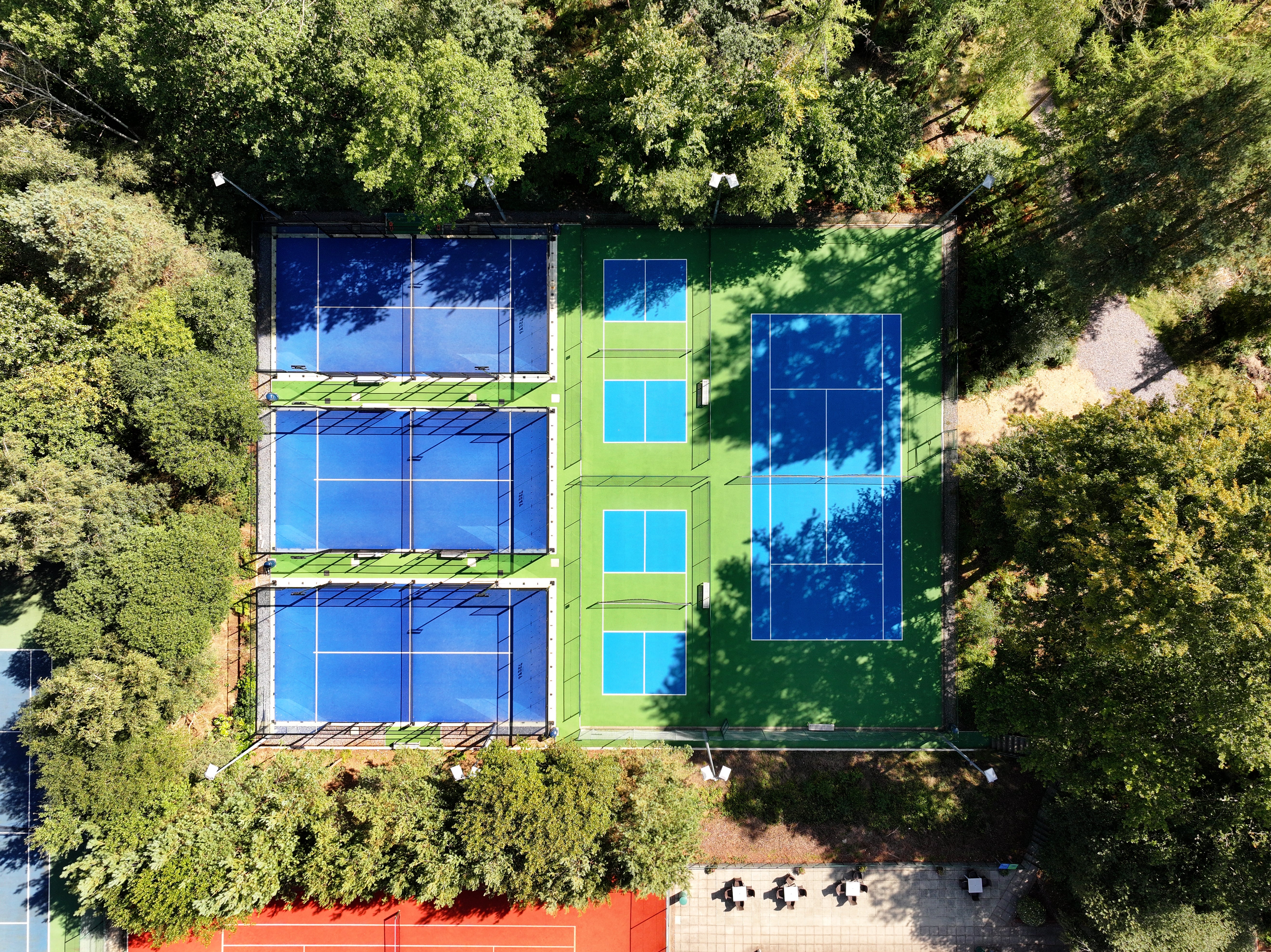 Foxhills has three padel courts in their resort