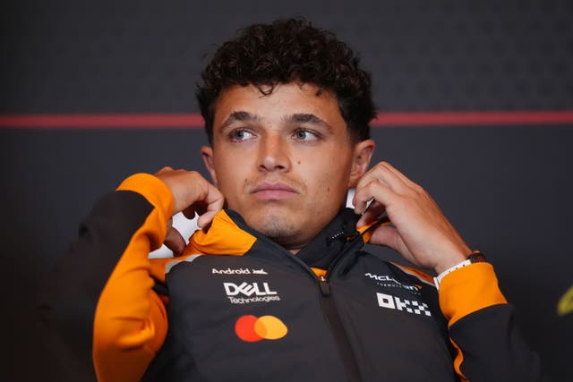 Lando Norris does not believe momentum is a factor in his title challenge (Bradley Collyer/PA)