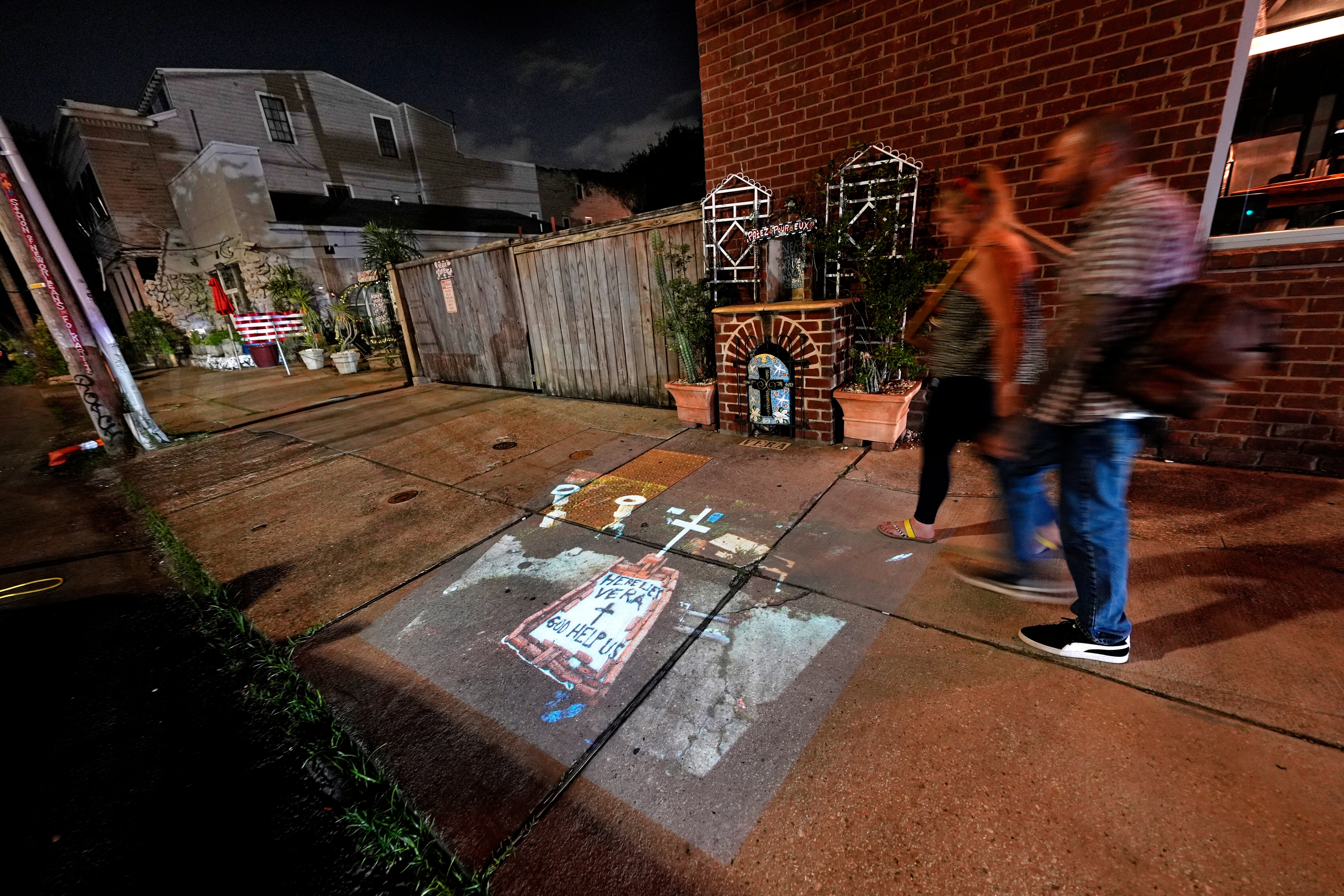 Katrina Photo Projections Photo Essay