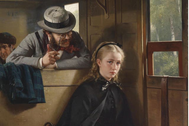 <p>‘The Irritating Gentleman’ by Berthold Woltze has become a meme synonymous with mansplaining</p>