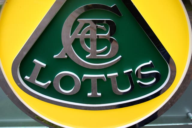 Lotus has announced restructuring plans which could see hundreds of jobs at its Norfolk factory cut (Chris Radburn/PA)
