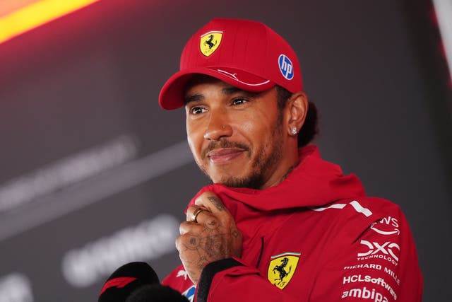 Lewis Hamilton is determined to enjoy the remainder of the season (Bradley Collyer/PA)