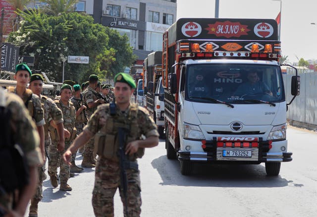 Lebanon Palestinian Weapons